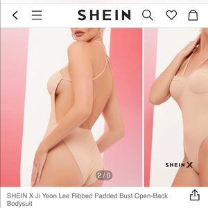 Never worn sexy cream/tan bodysuit.